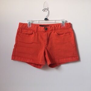 Calvin Klein Jeans Orange Jean Shorts Vibrant Style